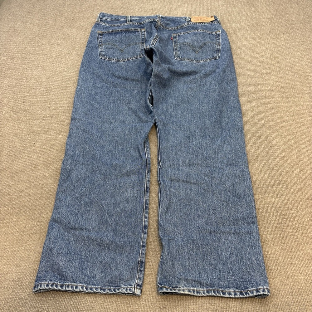 Levis 501 Jeans Mens 40x30 Blue Vintage 90's 1993 Denim Distressed
